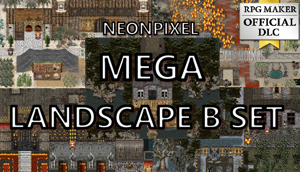 NEONPIXEL: Mega Landscape B set – KOMODO Plaza (US)