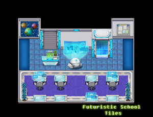 Futuristic School Tiles
