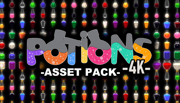 Potions Asset Pack 4K – KOMODO Plaza (US)