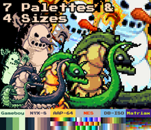 Load image into Gallery viewer, Tyler Warren RPG Battlers Pixel-Style 1
