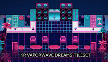 Load image into Gallery viewer, KR Vaporwave Dreams Tileset