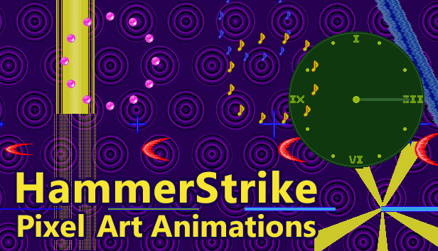 HammerStrike Pixel Art Animations