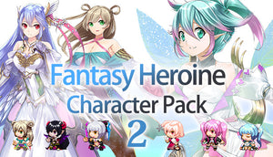 Fantasy Heroine Character Pack 2