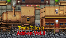 Load image into Gallery viewer, Add-on Vol.3: Train Tileset DLC
