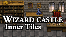 Load image into Gallery viewer, Wizard Castle Inner Tiles
