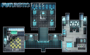 Futuristic Tiles Resource Pack