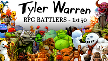 Load image into Gallery viewer, Tyler Warren RPG Battlers - 1st 50
