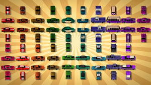 KR Vintage Cars - 60s and 70s Animation Pack