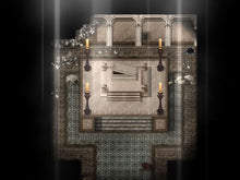 Load image into Gallery viewer, KR Burial Grounds - Crypt, Catacomb and Mausoleum Tileset
