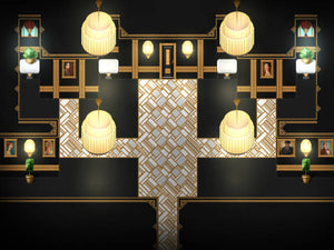 KR Art Deco Interiors Tileset