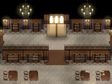 Load image into Gallery viewer, KR Dark Academia Library Tileset
