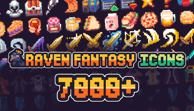 Raven Fantasy Icons - 7000+ – KOMODO Plaza (US)
