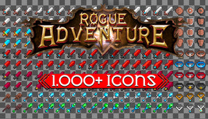 Rogue Adventure 1000+ Icons Pack