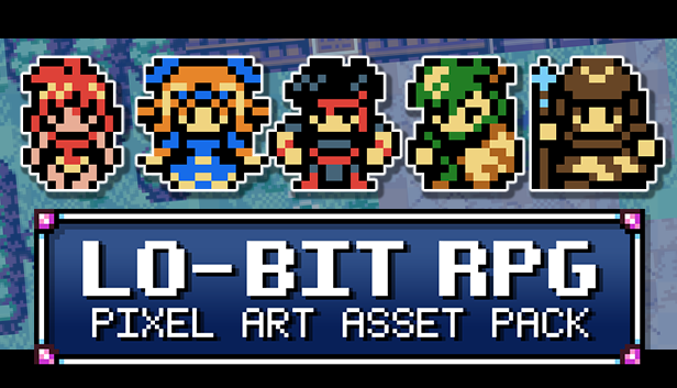 Lo-Bit RPG Pixel Art Asset Pack