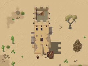 Winlu Fantasy Tileset - Desert Exterior