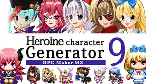 Heroine Character Generator 9 for MZ