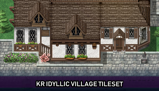 KR Idyllic Village Tileset