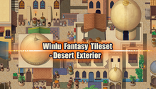 Load image into Gallery viewer, Winlu Fantasy Tileset - Desert Exterior