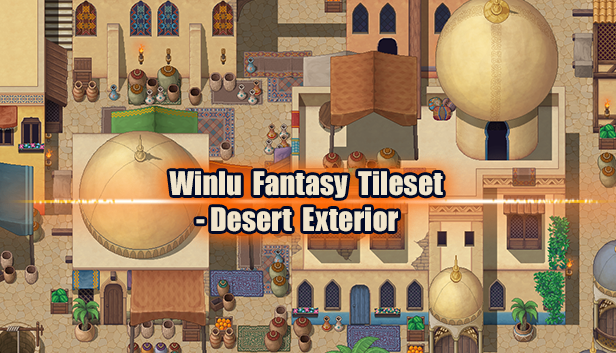 Winlu Fantasy Tileset - Desert Exterior