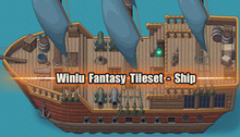 Load image into Gallery viewer, Winlu Fantasy Tileset - Ship