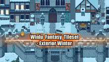 Load image into Gallery viewer, Winlu Fantasy Tileset - Exterior Winter