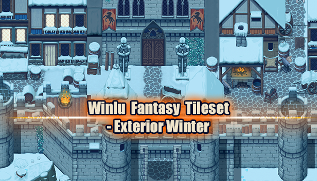 Winlu Fantasy Tileset - Exterior Winter