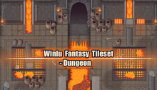 Load image into Gallery viewer, Winlu Fantasy Tileset - Dungeon