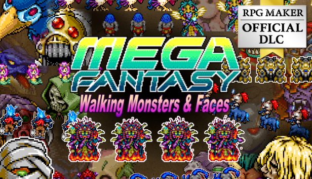 MEGA FANTASY Walking Monsters and Faces