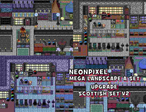 NEONPIXEL: Mega Landscape A set