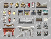 Load image into Gallery viewer, SERIALGAMES Living Good City Tileset - Shrine and Temples SET
