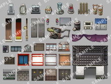 Load image into Gallery viewer, SERIALGAMES Living Good City Tileset - Shrine and Temples SET
