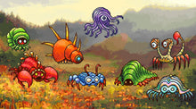 Load image into Gallery viewer, Tyler Warren RPG Battlers - 10th - Little Monsters and Robots 1
