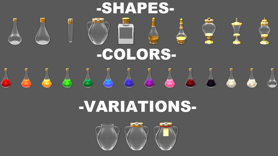 Potions Asset Pack 4K Vol 2 – KOMODO Plaza (US)