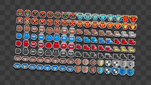 Rogue Adventure 1000+ Icons Pack