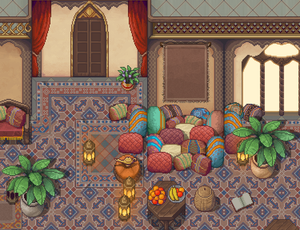 Winlu Fantasy Tileset - Desert Interior