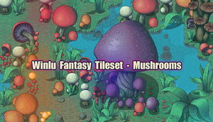 Winlu Fantasy Tileset - Mushroom