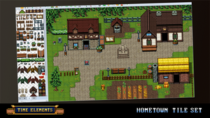 Time Elements - Hometown Tileset