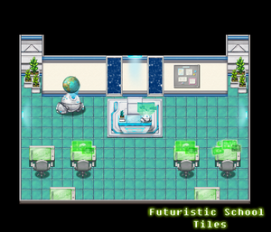 Futuristic School Tiles