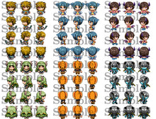 Load image into Gallery viewer, Monster Girl Walking Sprite
