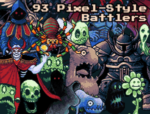 Tyler Warren RPG Battlers Pixel-Style 1