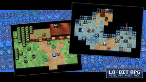 Lo-Bit RPG Pixel Art Asset Pack