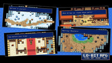 Load image into Gallery viewer, Lo-Bit RPG Pixel Art Asset Pack
