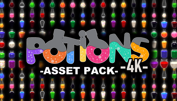 Potions Asset Pack 4K