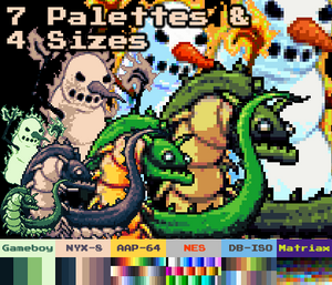 Tyler Warren RPG Battlers Pixel-Style 1