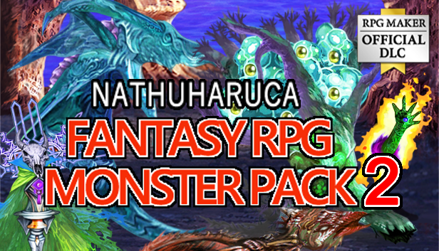 NATHUHARUCA Fantasy RPG Monster Pack 2