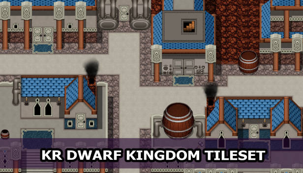 KR Dwarf Kingdom Tileset