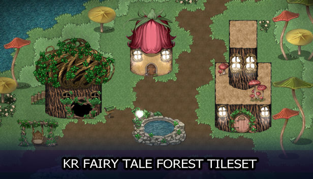 KR Fairy Tale Forest Tileset