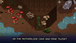 KR The Motherlode Cave and Mine Tileset