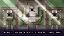 Load image into Gallery viewer, KR Burial Grounds - Crypt, Catacomb and Mausoleum Tileset
