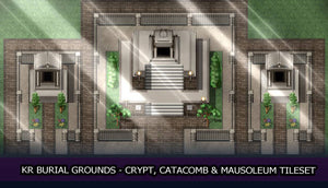 KR Burial Grounds - Crypt, Catacomb and Mausoleum Tileset